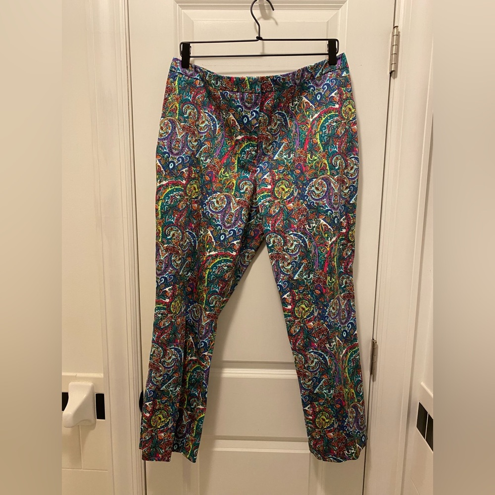 Tommy Hilfiger Rainbow Paisley Chino Pants Trousers